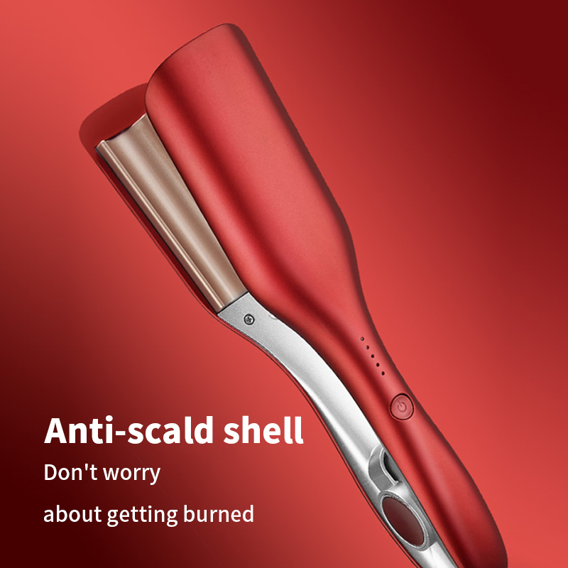 Rotolo di uova ferro arricciacapelli professionale triplo barilotto parrucchiere Waver bigodino strumento per lo Styling in ceramica per le donne