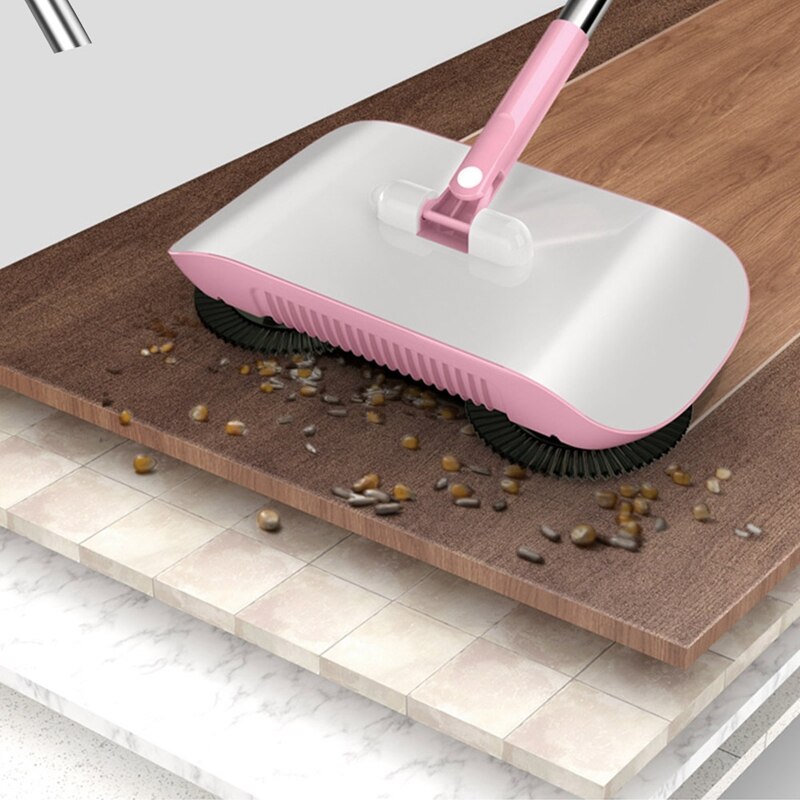 Household Vacuum Cleaner Sweeping Handle Push Sweeping Mopping Machine Rotating Broom Vacuum Cleaner