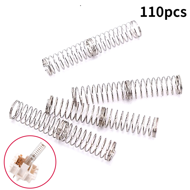 22mm Mechanical Keyboard Switch Spring Two-Stage Gamer Custom Switch Spring 30 40 45 50 65 70 80 Force
