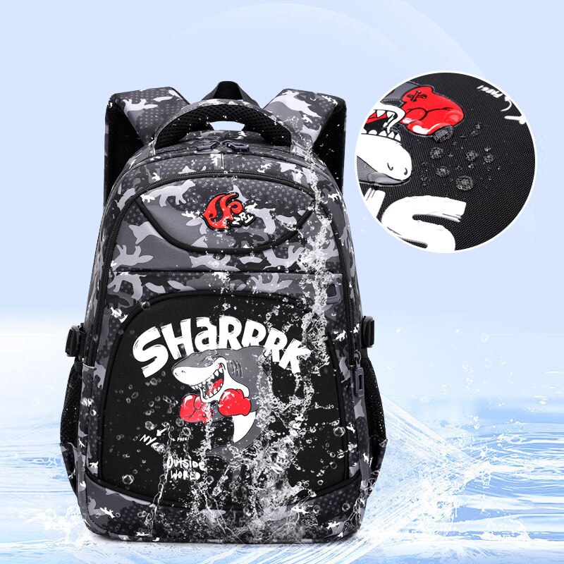 waterproof Children School Bags for Boys kids book bag Primary School Backpacks Orthopedic backpack schoolbag Mochila Infantil