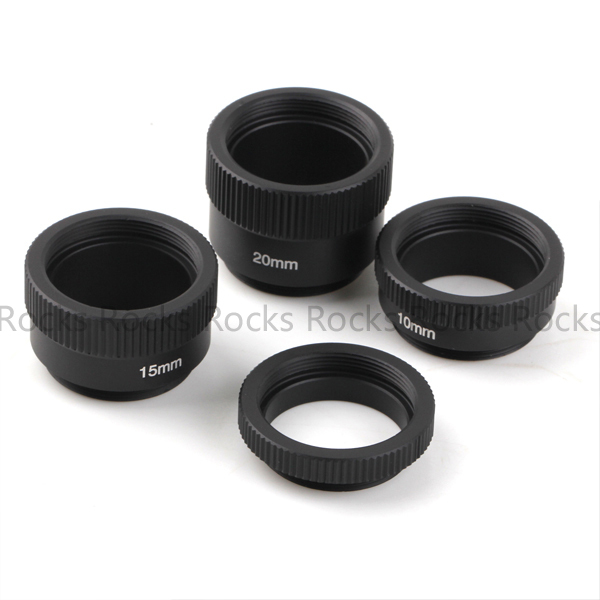 20mm C-CS Mount Lens Adapter Ring Extension Tube Suit for CCTV Security Camera Photo