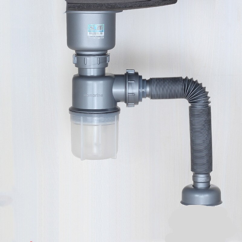 Zlewozmywak dezodoryzujący zlew wąż spustowy filtr odwadniający podwójny pojedynczy zbiornik robić umywalki kanalizacja łazienkowa accessorie magia kosz