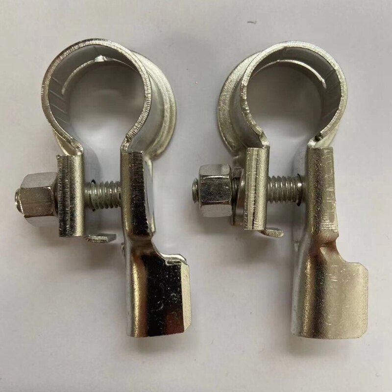 1 Pair Battery Terminals Connectors Clamps Copper Battery Terminal Kit with Battery Corrosion Terminal Protectors 17mm