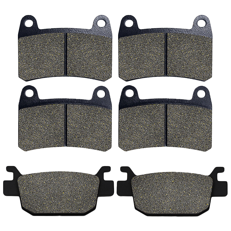 Pastillas de freno delantero y trasero para motocicleta, accesorio para Benelli BJ300GS BJ300 BN300 TNT 300 BN302 302S 302R TNT25 TNT 25 Leoncino TRK 125 251 BN251: 2 pairs F 1 pair R