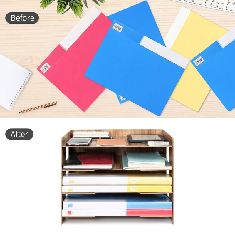 Fil sorter  a4 dokument skrivebord ryddig organisator oppbevaring rack skuff holder kontor skrivesaker rekvisita