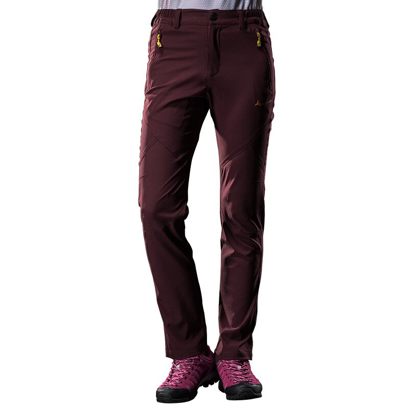 women thin hiking pants waterproof windproof trousers spring outdoor for Camping Ski Climbing Hiking Trousers fishing pants