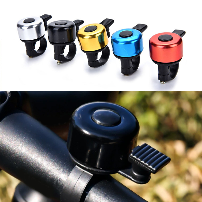 Timbre de bicicleta, timbre para manillar de bicicleta, aleación de aluminio, bocina para bicicleta de montaña y carretera, sonido, alarma de advertencia de seguridad para bicicleta de montaña, accesorios para ciclismo