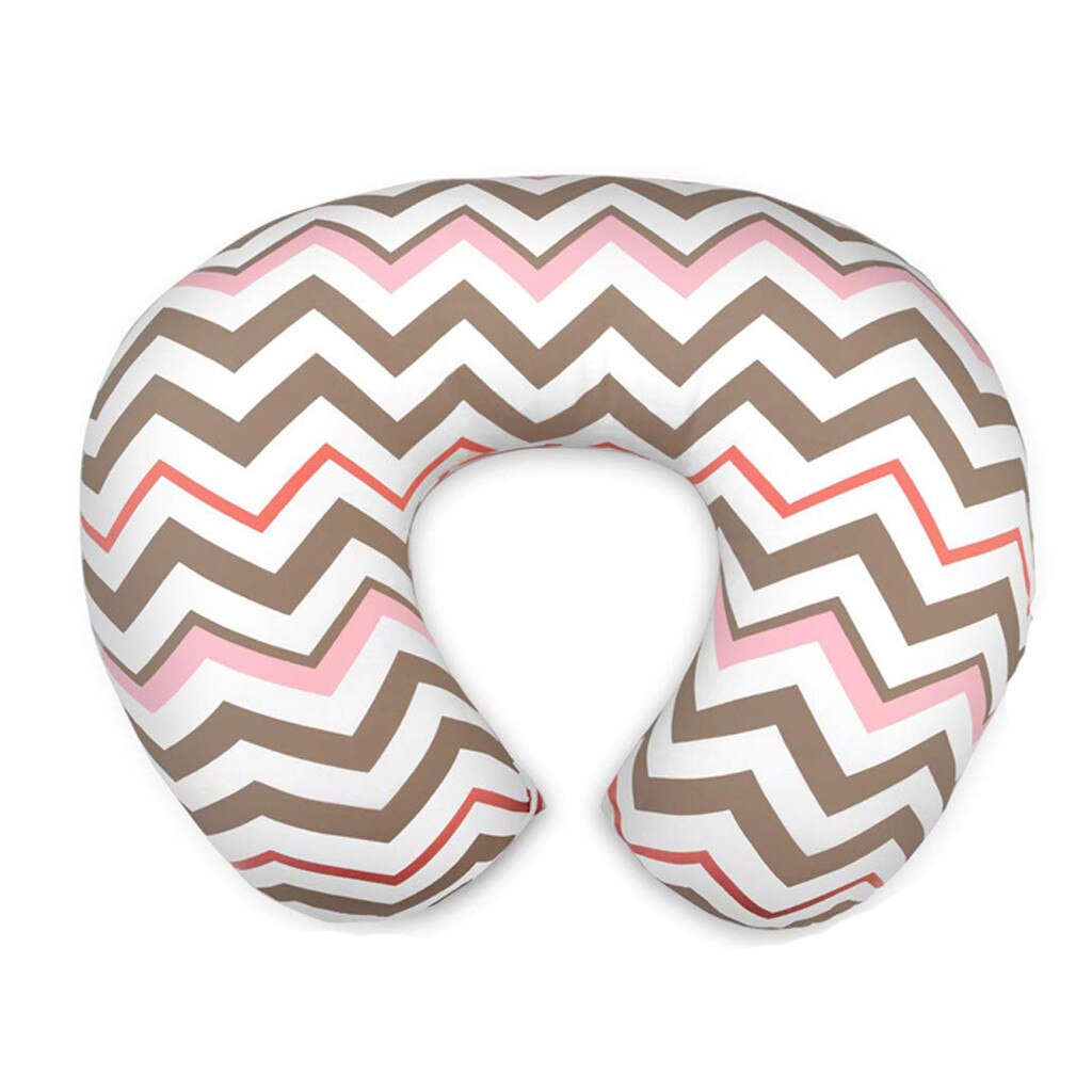 Enfermería bebé recién nacido bebé la lactancia materna almohada cubierta funda infantil tipo U lactancia elástico desmontable funda de almohada