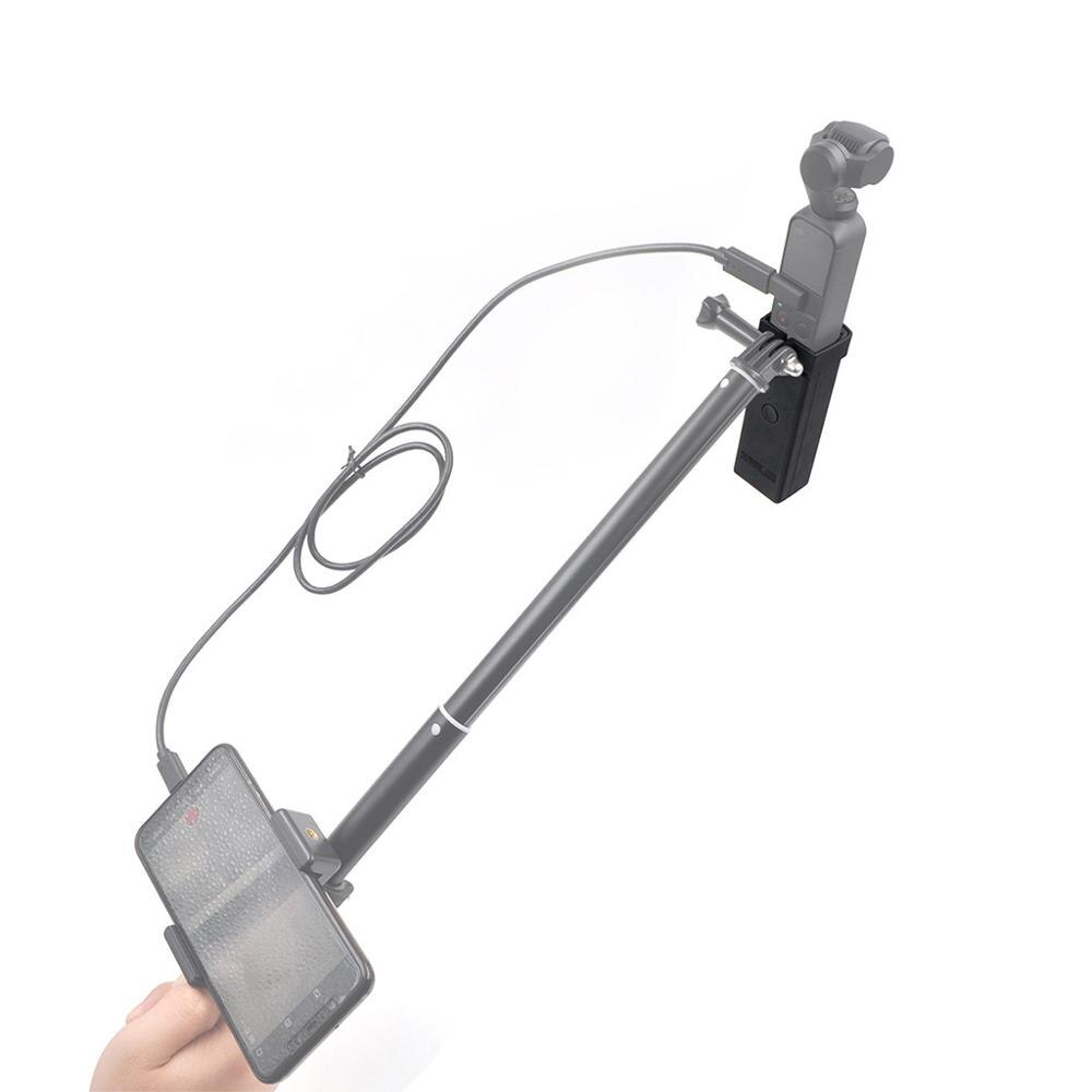 Usb Opladen Cradle Stand Power Bank Oplader Type-C Draagbare Houder Voor Dji Osmo Pocket Handheld Gimbal Camera