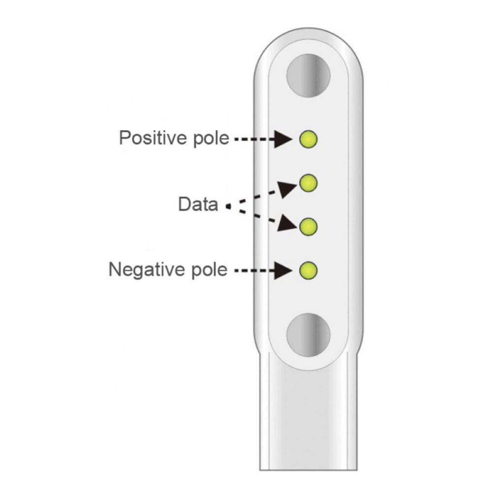 Universal Smart Watch Charging Cable Adsorption Charging Data Cable For 4pin Smart Watches And Children's Watch