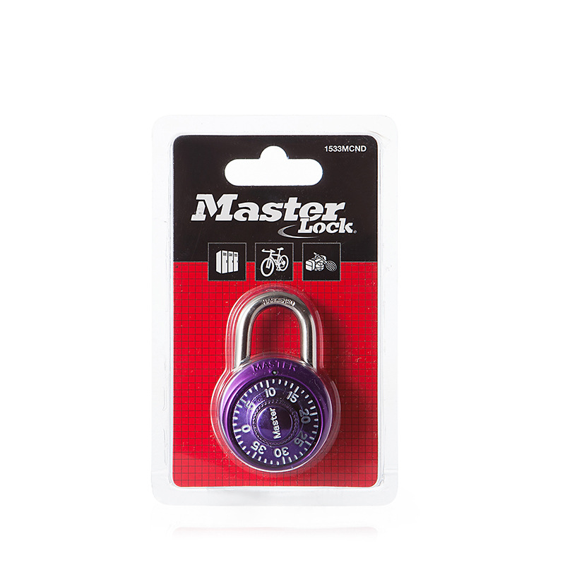 Master Lock – casier à combinaison 1530D, verrouillage par mot de passe Portable, cadenas à combinaison, verrouillage rotatif pour casiers de gymnastique et scolaires