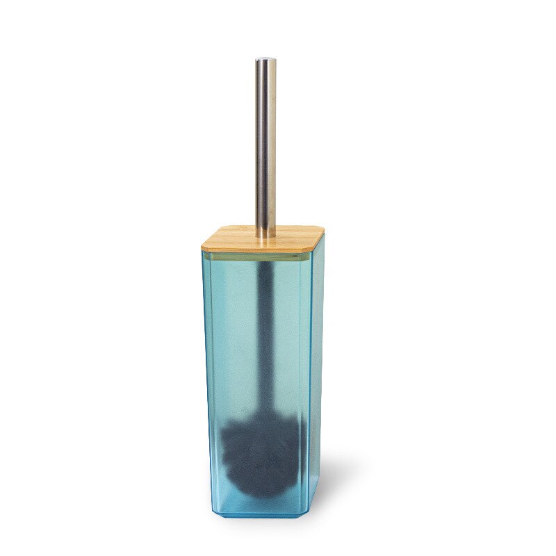 Bamboe Badkamer Accessoires Set Plastic Badkamer Kit Zeep Dispenser, Tandenborstel Beker, Zeepbakje, Toiletborstel Houder, prullenbak