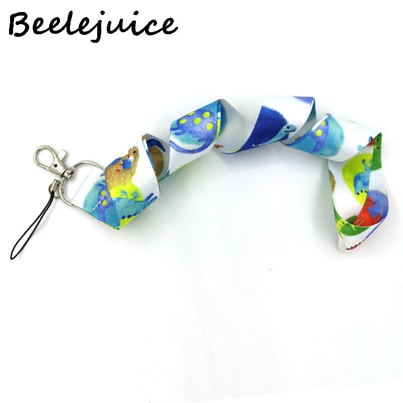 Dinosaurs Neck Strap Lanyard keychain Mobile Phone Strap ID Badge Holder Rope Key Chain Keyrings cosplay Accessories