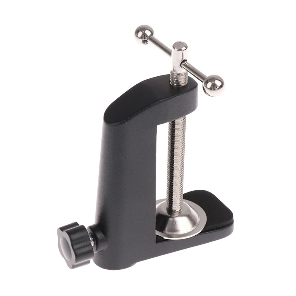 Abrazadera de montaje de mesa de escritorio con Clip en forma de C para micrófono, soporte de brazo de tijera, soporte de luz de mesa: Default Title