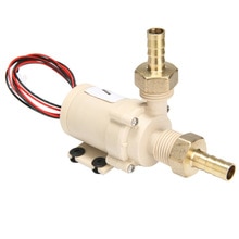 Zerodis DC 12V Homebrew bierpomp NPT1/2 inch brouwpomp Borstelloze circulatie bierwaterpomp met stekker (40 cm Zerodis DC 12V Homebrew bierpomp NPT1/2 inch brouwpomp Borstelloze circulatie bierwaterpomp met stekker (40 cm