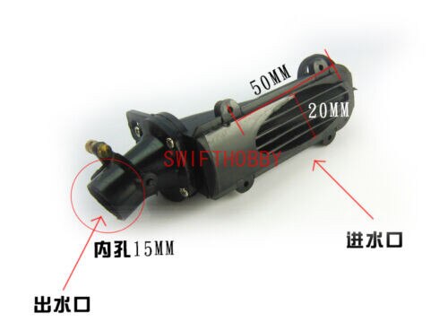1pc nqd 757-6024 rc båt turbo jet del med 390 motor tilbehør