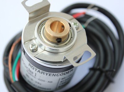 Codeur industriel d'arbre creux | AB 5-24v PNP 100/200/300/360 Pulses, codeur industriel d'arbre creux