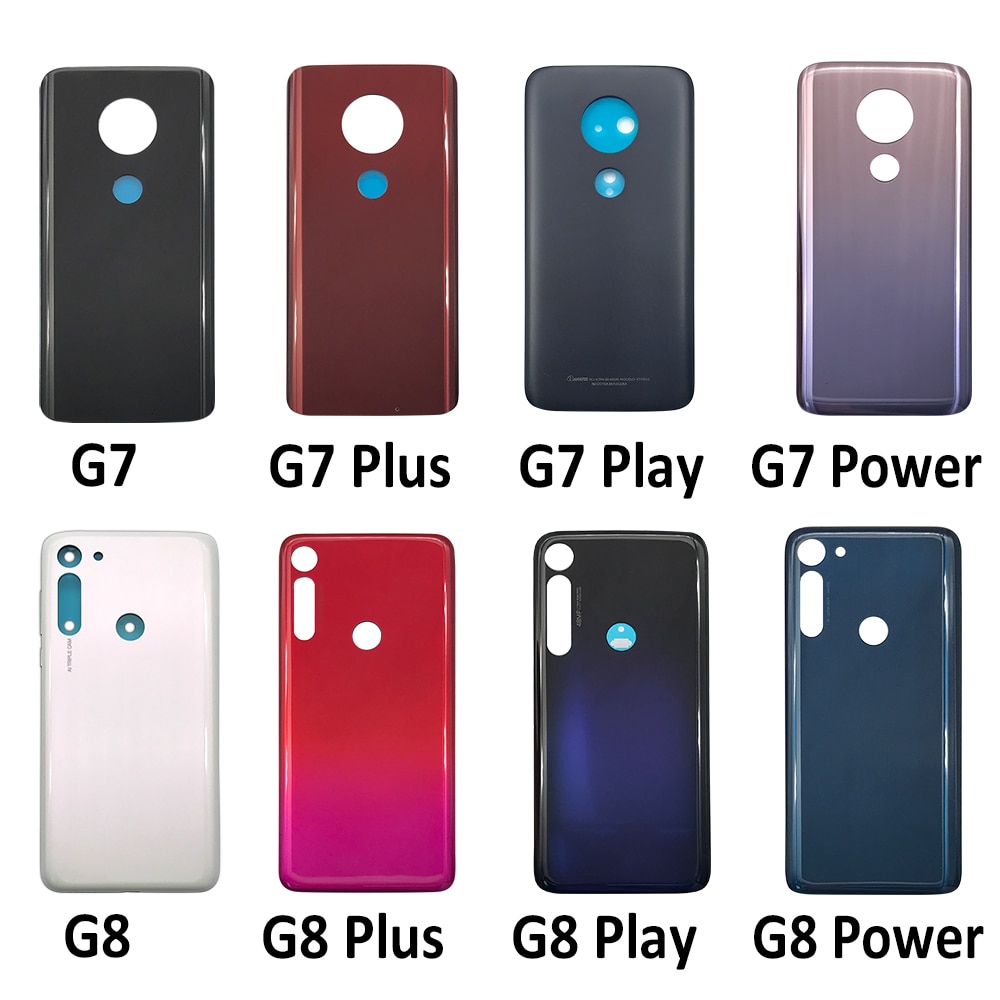 Back Battery Cover door sticker Adhesive glue tape For Motorola Moto G7 Power / G7 Plus / G8 Play / G8 Plus/ X4