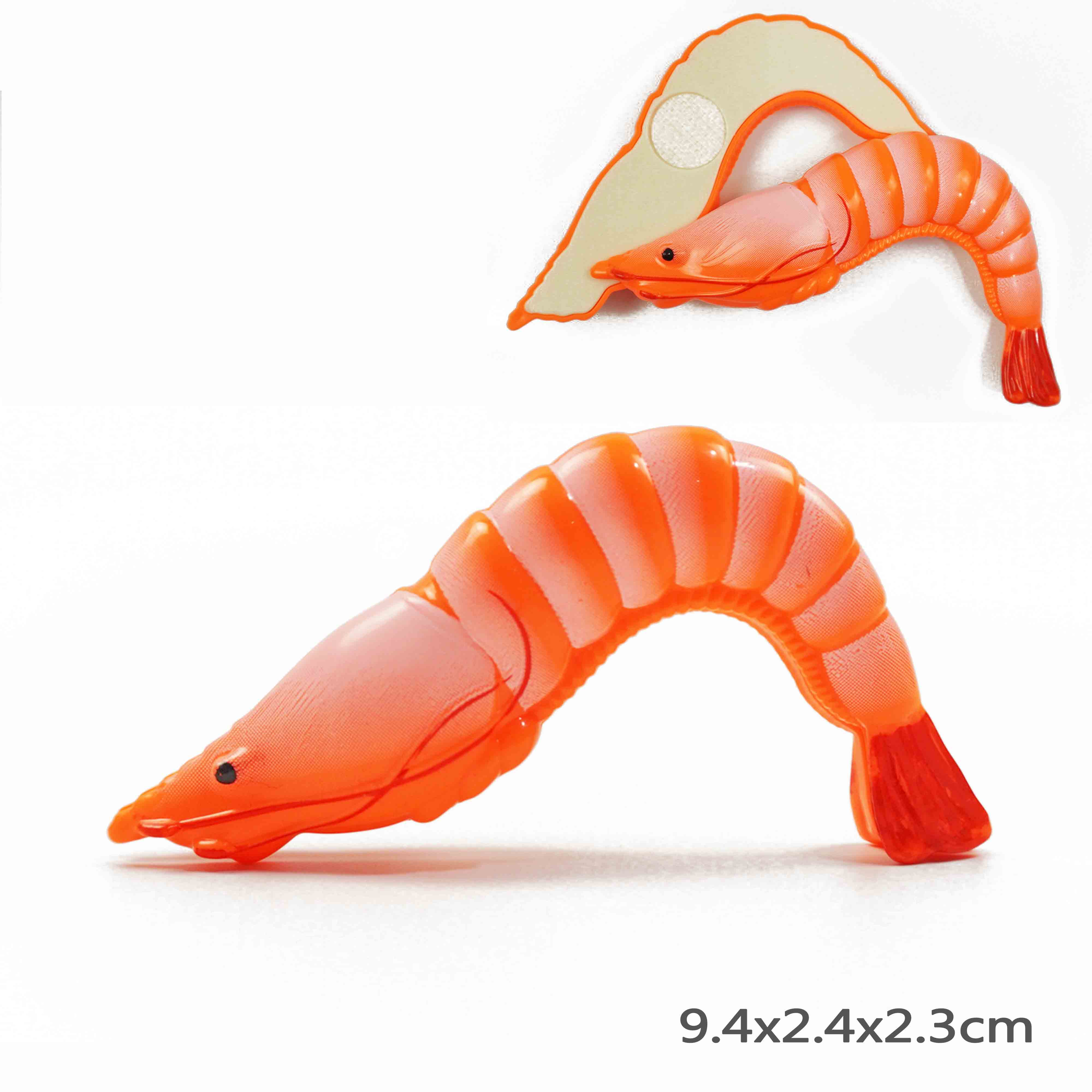 Children Kitchen Cutting Toys Miniature tableware and food toy Fast Food chopsticks Pretend Play Plastic Kids Education Toy: Shrimp