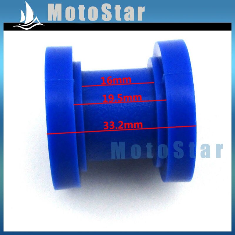 2 stks Blauw 10mm Dirt Pit Bike Chain Roller Katrol Spanner Voor TTR XR50 CRF50 KLX SSR Pitsterpro GPX SDG YCF Coolster Lifan YX