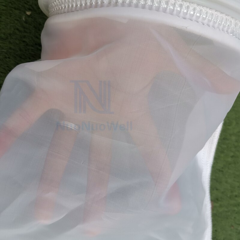 180*430mm 150*550mm 180*810mm 200Micron 1PC White Nylon Filter Bag Monofilament Nylon Liquid Socks Aquarium Mesh Bags Filters