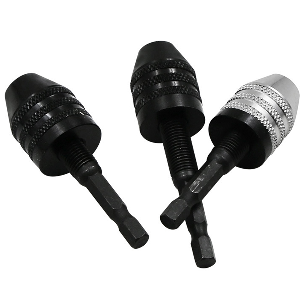 Boor Chuck Keyless Schroevendraaier Slagschroevendraaier Adapter Elektrische Micro Motor Klem Mini Chuck Armatuur Hex Shank Boren Adapter