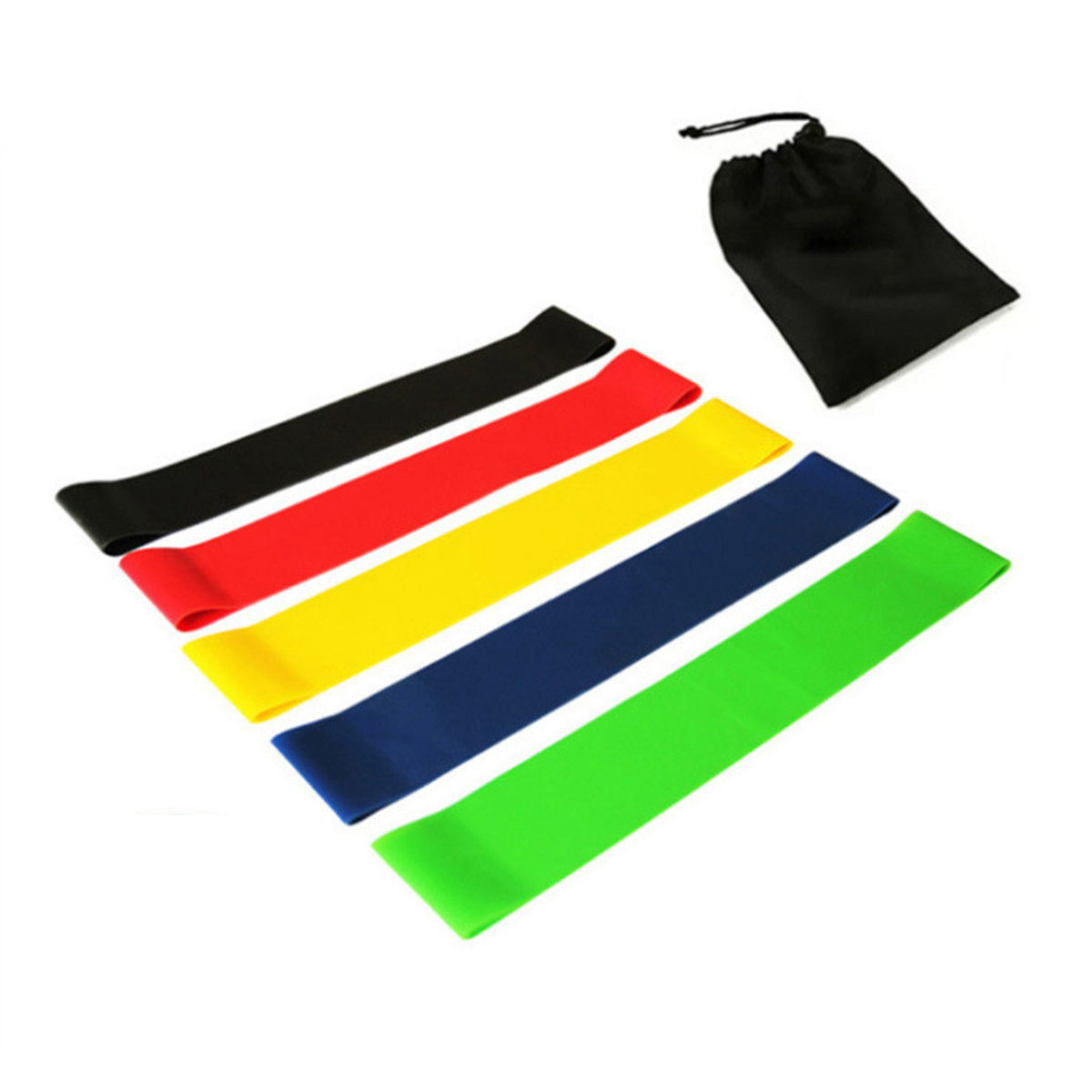 TPE Rally Circle Set Yoga Bands Latex Rally Pads Fitness Training Resistance Bands Fitness Butt Lifting Bands Elastic Bands