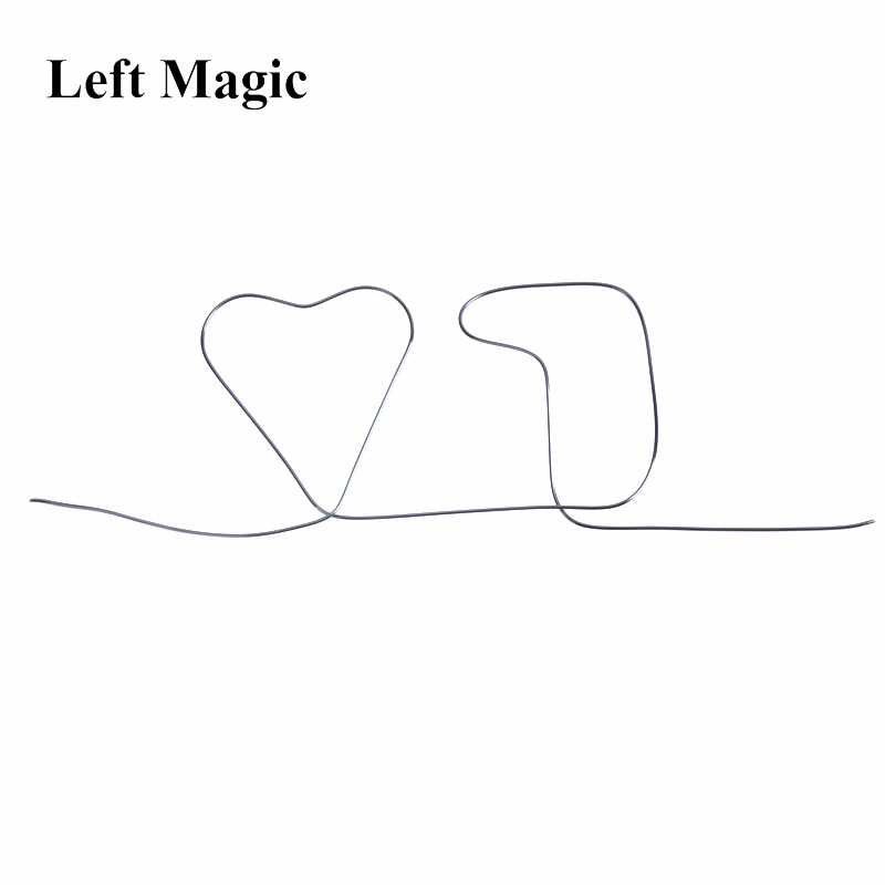 1 szt gorąca sprzedaż sihir Memory Metal Wire Fire Prediction Hearts 7 magicznych sztuczek magiczny pokaz zbliżenie magiczna iluzja 82060