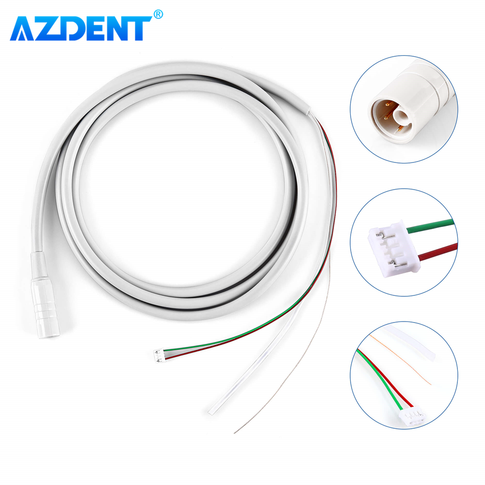 AZDENT-Cable de escalador ultrasónico Dental, tubo apto para pájaro carpintero EMS VRN, escalador ultrasónico, pieza de mano desmontable, esterilizado en Autoclave