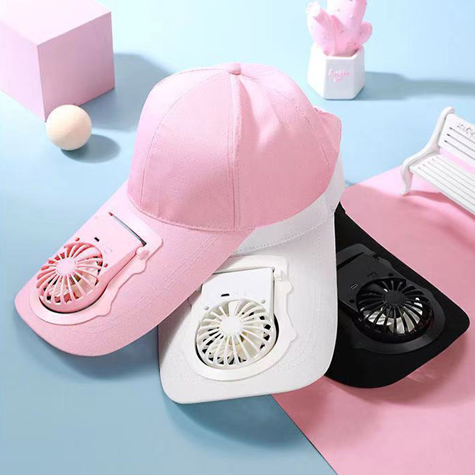 Sommer-ventilator-baseballkappe mit usb-ladefunktion, atmungsaktivem sonnenschutz und sonnenschutz – ideal zum angeln und für andere sommersportarten im freien.