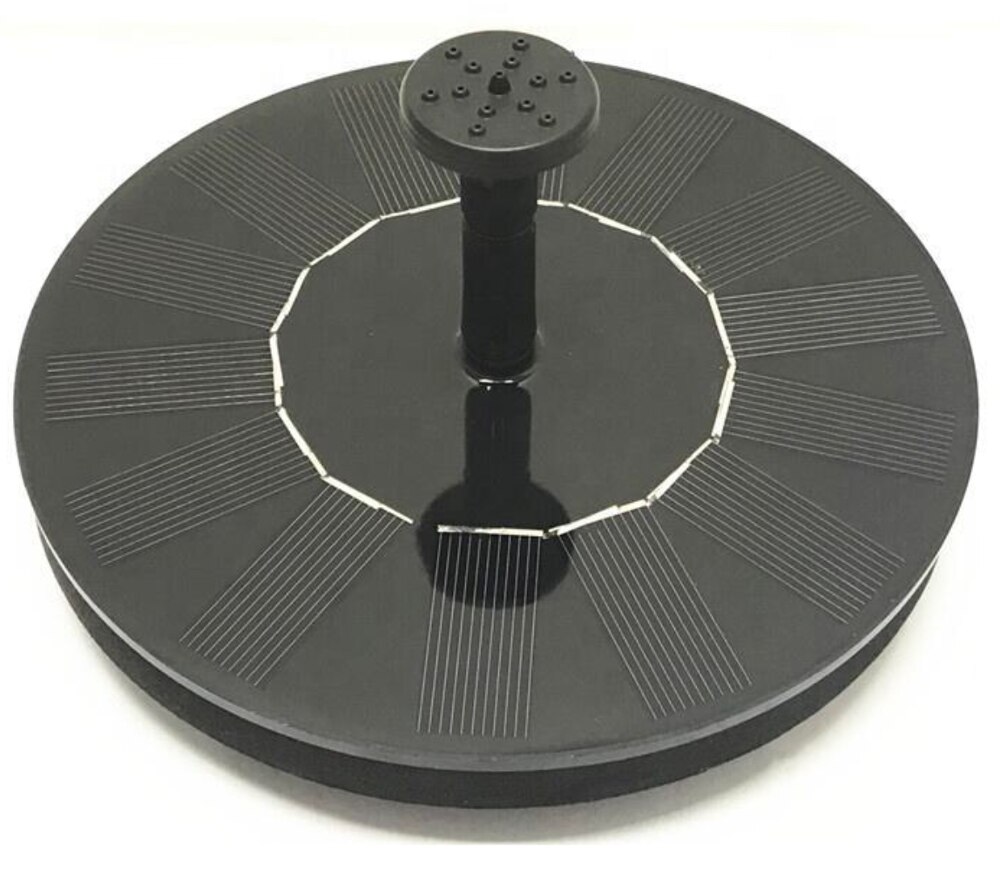 The mini solar water pump decorates the garden with a water pump for the swimming pool fish pond