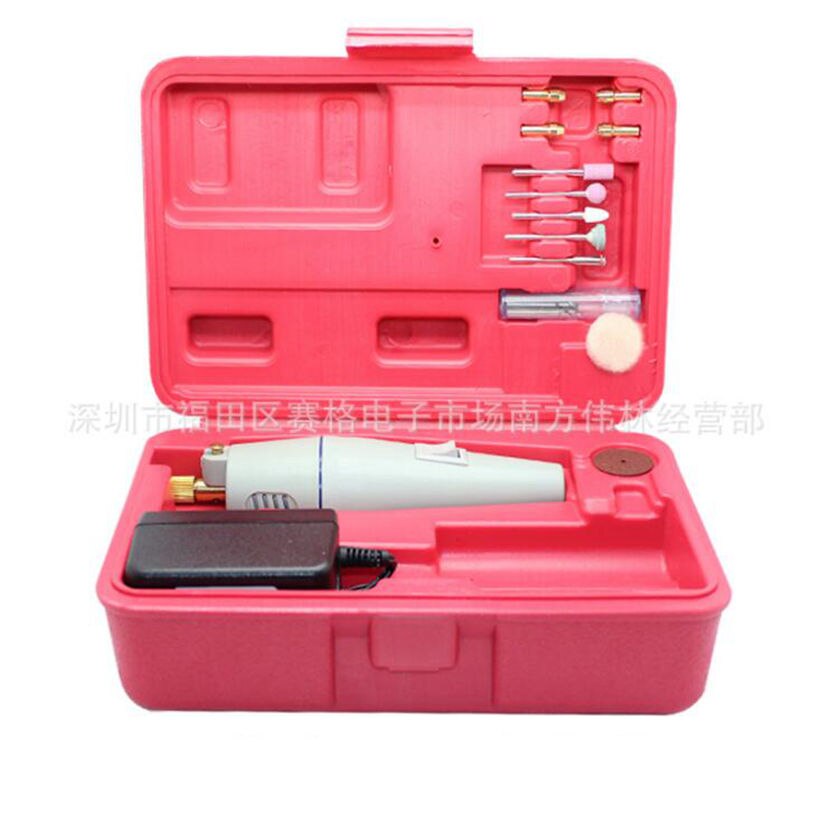 Micro Slijpen Elektrische Boor DIY Miniatuur Elektrische mini Elektrische Slijpen Gereedschap Set