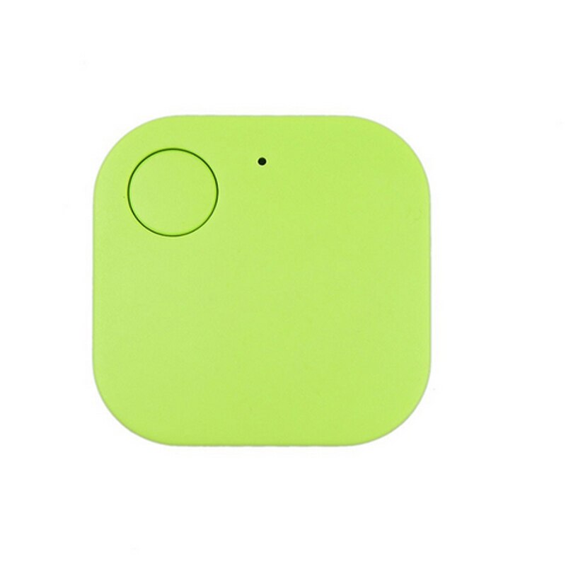 Mini rastreador inteligente con Bluetooth para niños, antipérdida buscador inteligente de llaves, GPS, BG, para iOS, Android, de bolsillo, inalámbrico,: Green