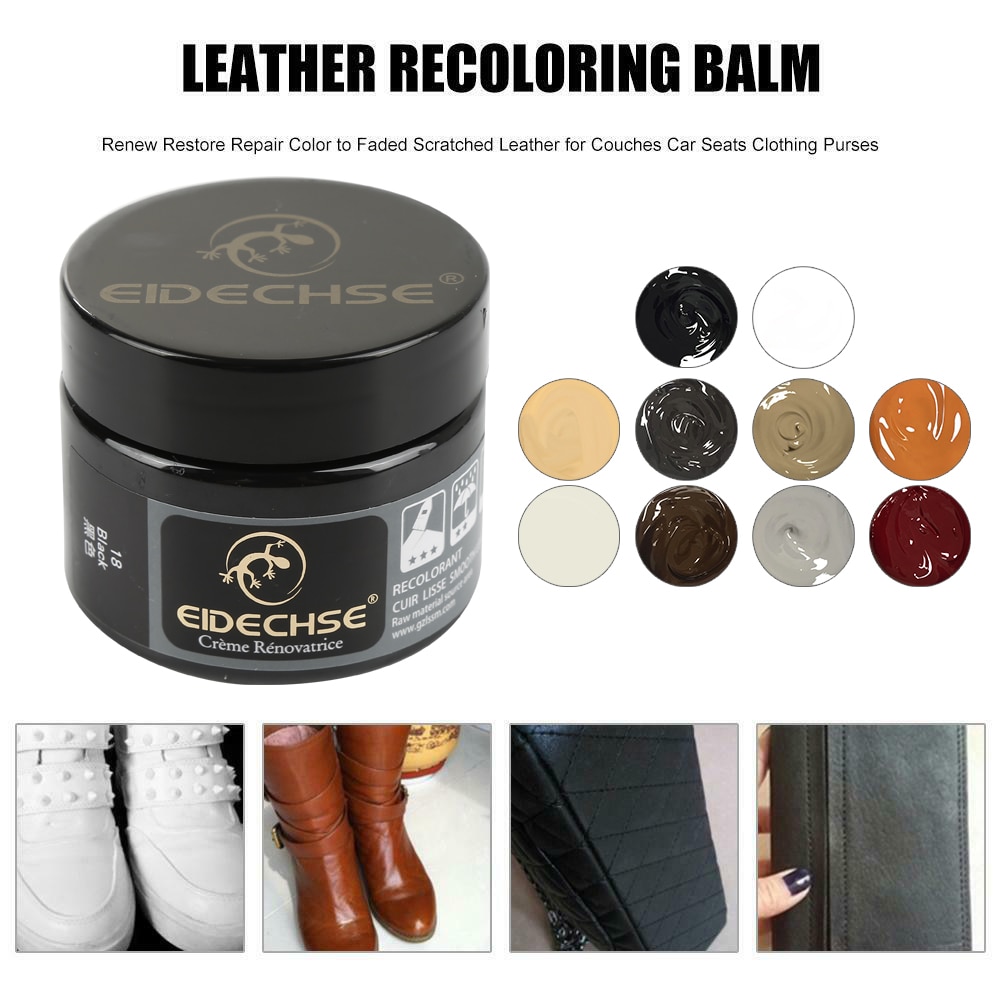 Leather Repair Kit Cream Filler Leather Repair Tool Auto Car Seat Sofa Coats Holes Scratch Cracks Rips Furniture Care