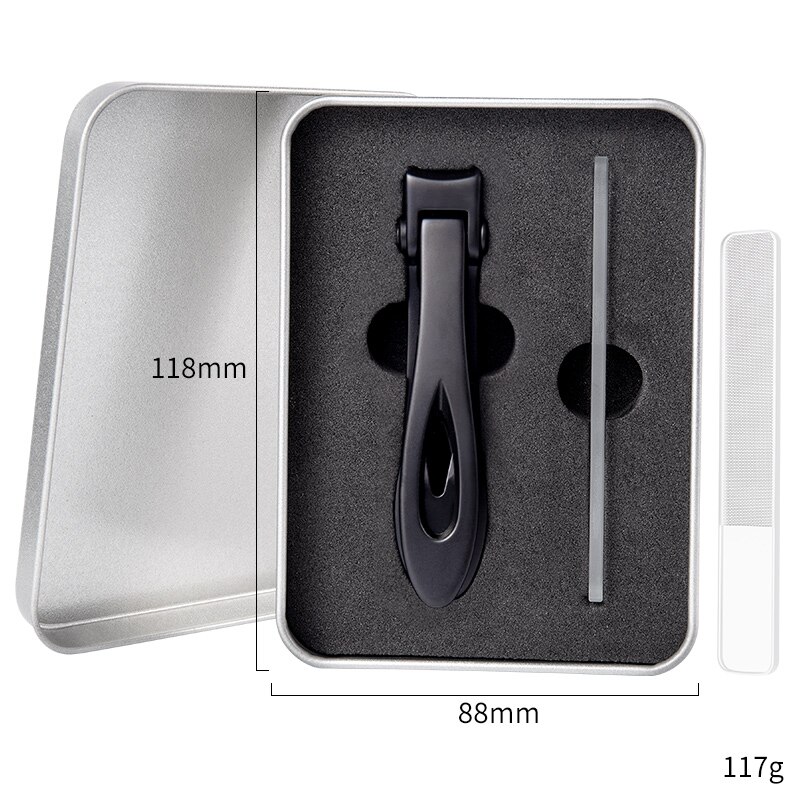 Wide Jaw Nail Clippers Stainless Steel Manicure Cutter Thick Hard Toenail Fingernail Scissors Trimmer Tools: MULTI