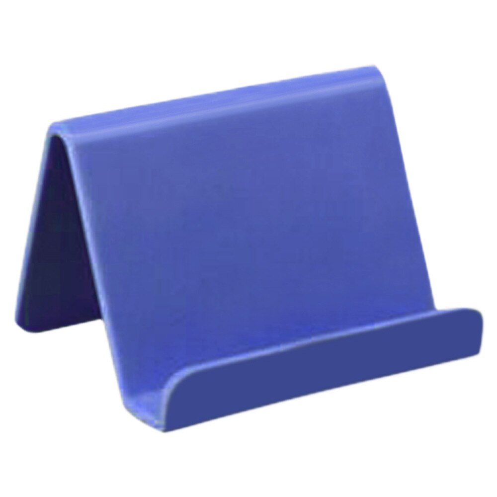 Cherie Mobile Phone Stand Holder Mount Bracket For iPhone XS Max Xiaomi Samsung Foldable Tablet Desk Support Telephone Portable: Dark Blue