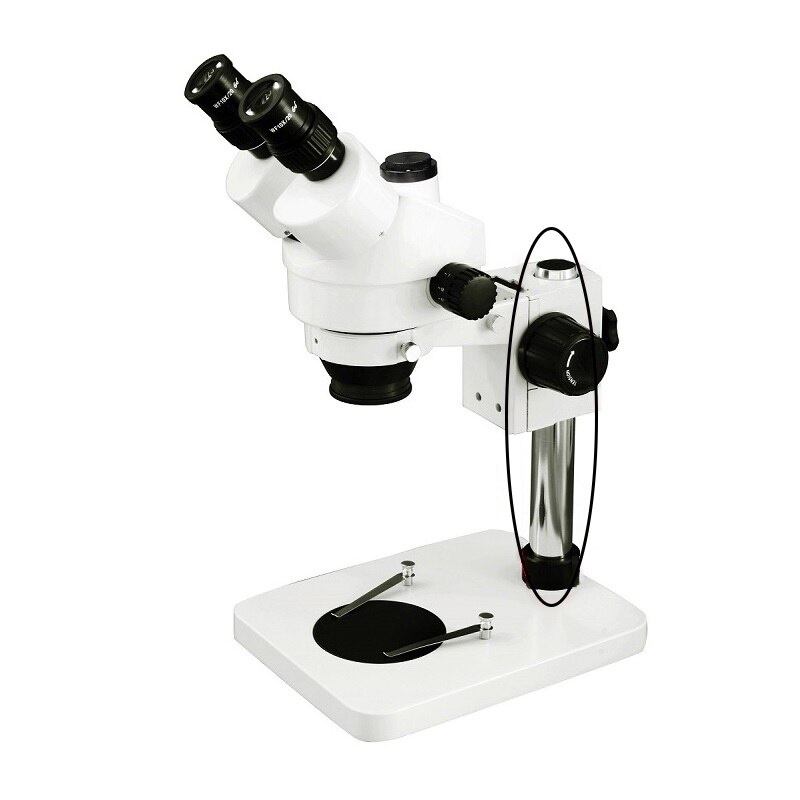 Zoom Stereo Microscope Column Metal Upright Post Pole Pillar Diameter 32 mm with 3 Screws Microscope Accessory 250mm 350mm 500mm
