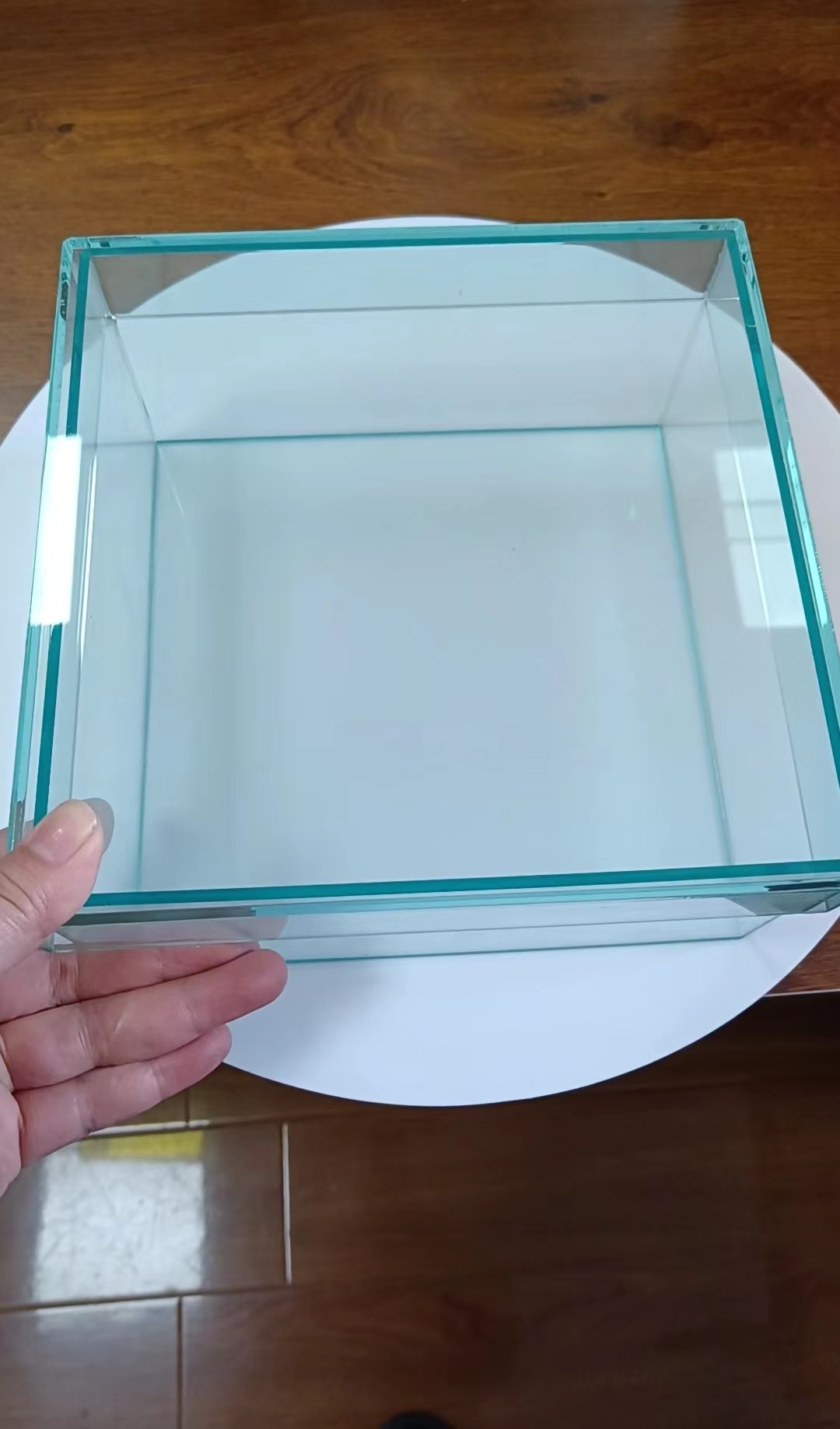 Akrylowe pudełko robić przechowywania z pokrywką Kolorowe akrylowe pojemniki z organizerem Półki na kosmetyki Kolekcje żywności Biżuteria Figurki: Pomarańczowy