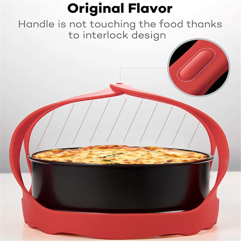 Pressure Cooker Sling Silicone Steamer Lifter Accessories Cookers Kitchen Drain Pad Crock Pot Heat Insulated Mat Egg Rack
