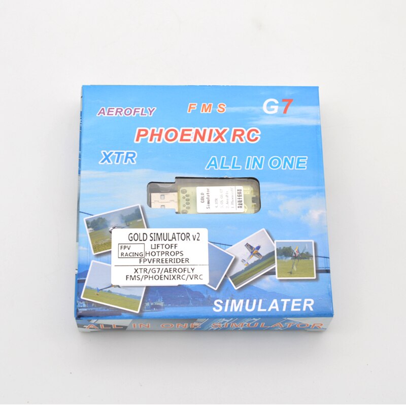 Camiesy 22 In 1 Simulatore Di Volo USB Per Realflight E Phoenix - Chiavetta Con Adattatori Per Radiocomandi - 3