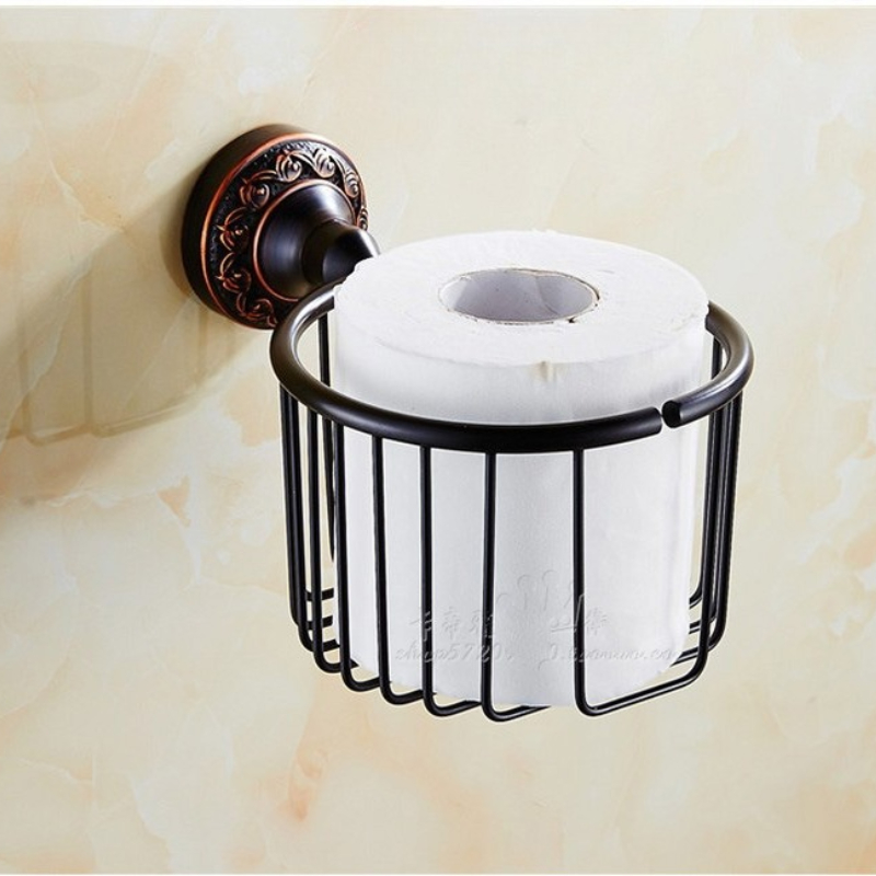 Massief Messing Zwart goud Badkamer Accessoires Set, Robe haak, Papierhouder, Handdoekstang, Zeepmand, badkamer Fitting Sets: Licht Geel