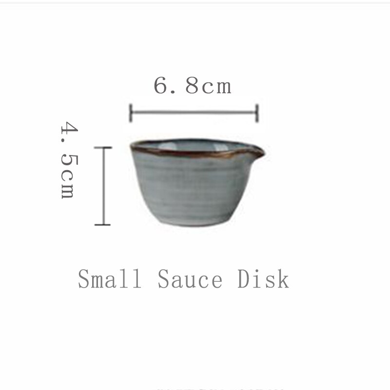 Französisch Keramik Saft Schüssel, Saucen Frühstück Schüssel Salat Schüssel, Kleine Milch Topf Nachtisch Schüssel Heimat Geschirr: klein Soße Disk