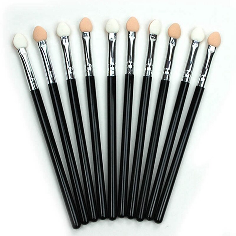 1 piezas de sombra de ojos cepillo esponja palo portátil sombra de ojos delineador de labios cejas cepillo aplicador ojos maquillaje cosmético