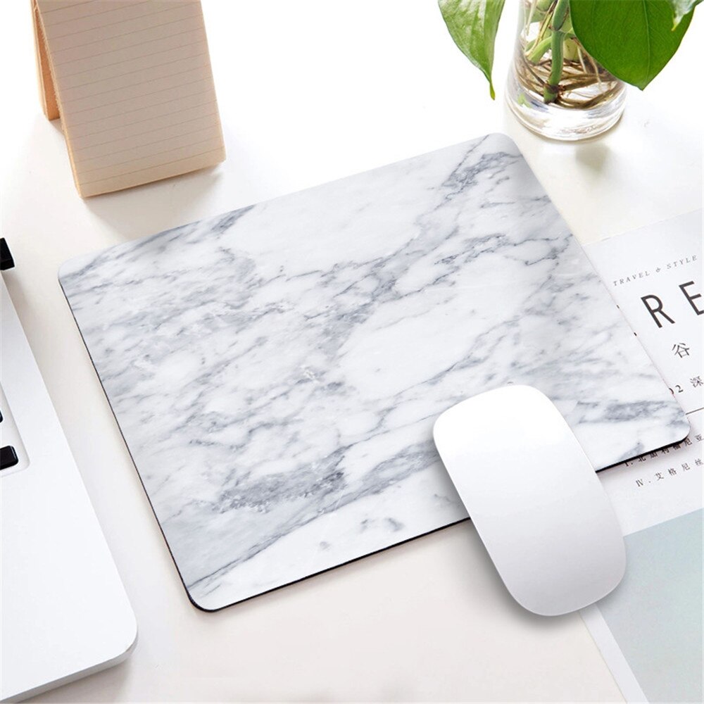Marmer Parttern Mousepad Laptop Computer Bureau Mat Muismat Polssteunen Tafel Mat Bureau Set Accessoires Bureau Decoratie: A