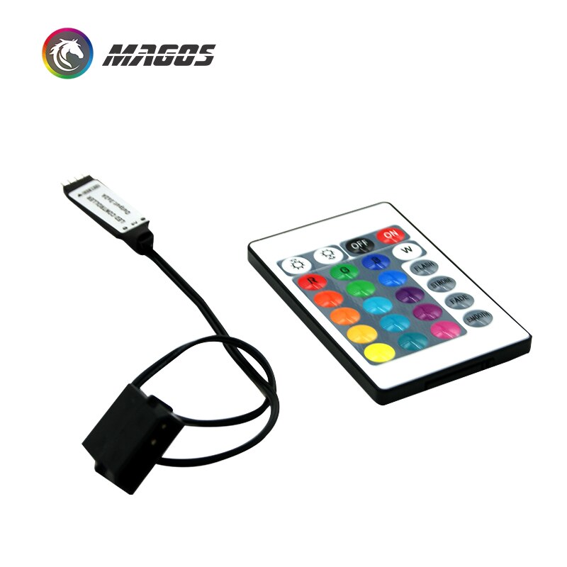 RGB Controller RF Für Fall LED Beleuchtung 3Pin 5V oder 4Pin 12V RGB AURA SYNC Molex 4pin Power versorgung