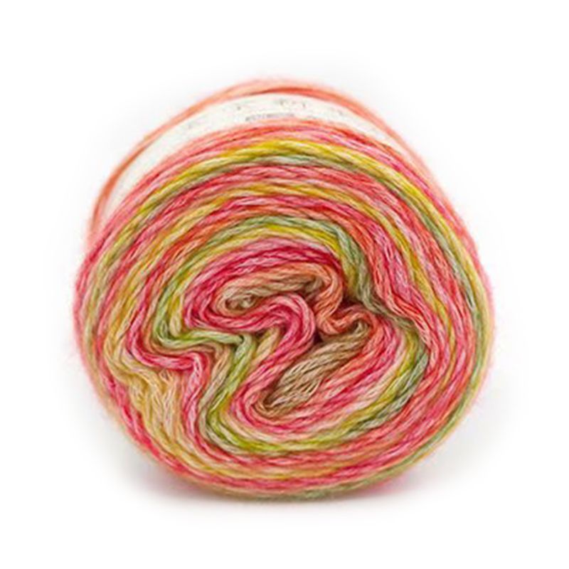 100G Regenboog Wollen Garen Diy Hand Geweven Taart Garen Muts Sjaal Trui Verven Garen