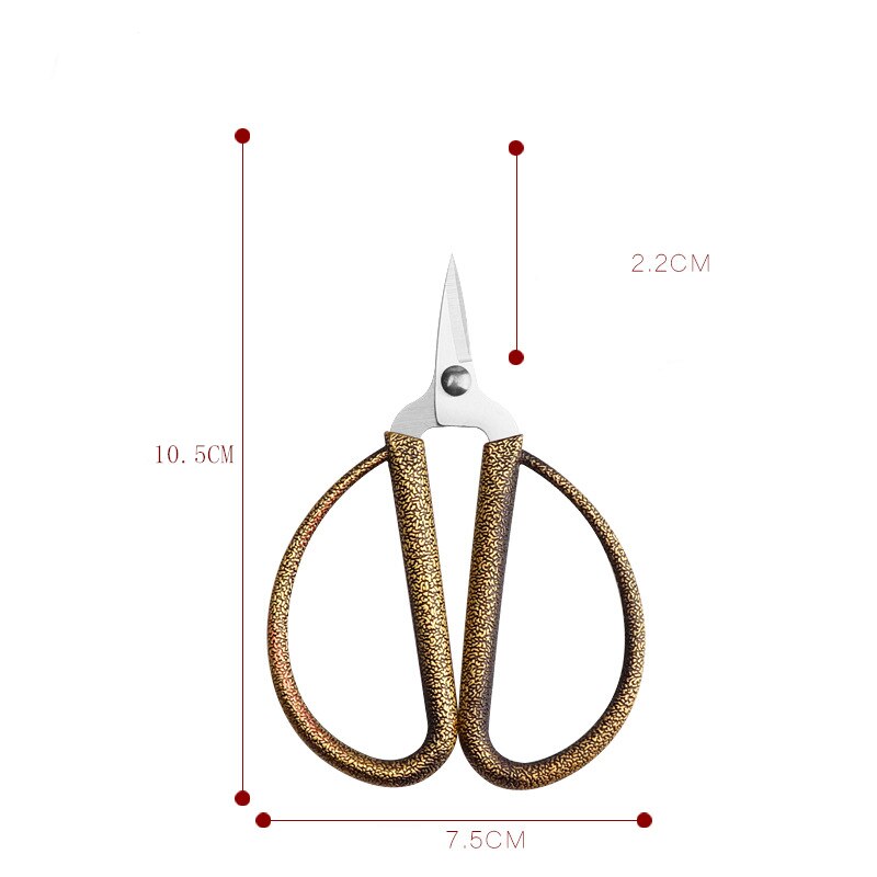 Sy saks syskærer lige vintage saks broderi saks stof saks skræddersaks husholdningstråd: S   10.5cm