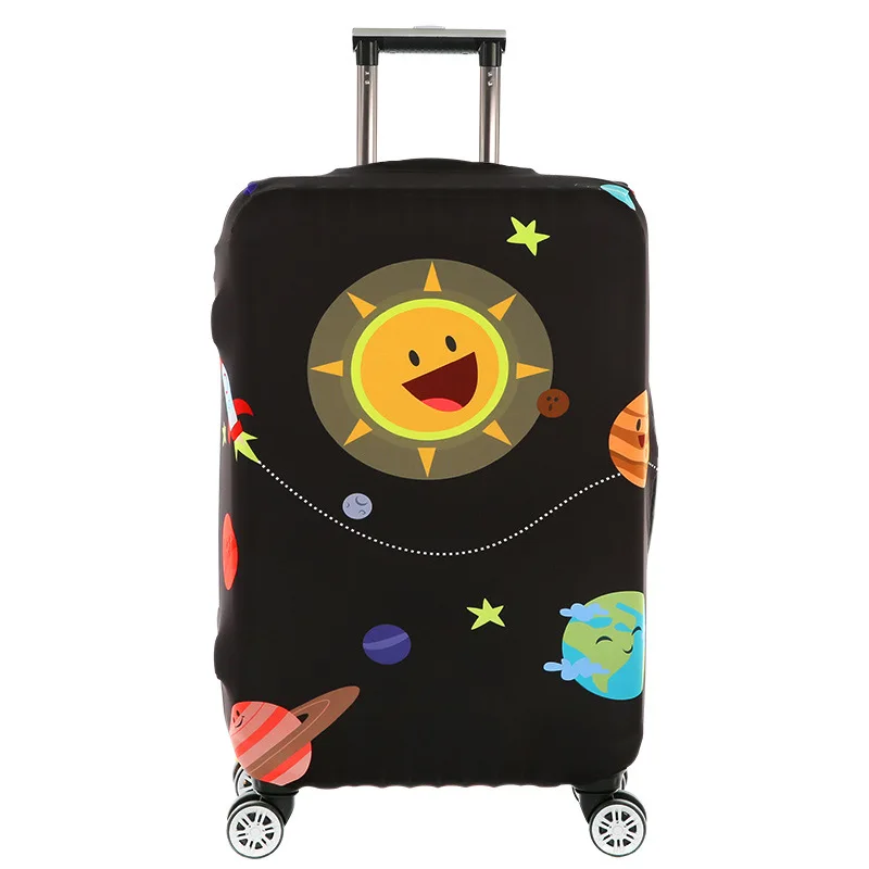 Bagagehoes Elastische reistrolley Koffer Beschermende bagagehoes Cartoon kofferhoes Kind Cartoon reisaccessoires