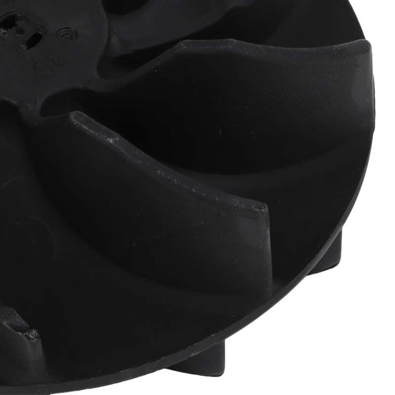 Electric Blower Impeller Fan Black ABS 108‑8966 Blower Vac Impeller Fan for Maintenance