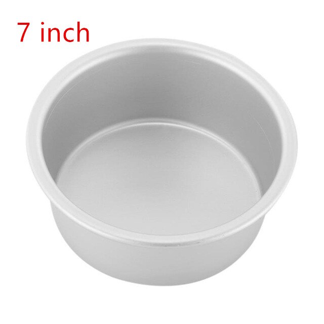 2-10 Inch Baking Cake Mold Tin Round Cake Pan Baking Pan Tin Tray Round Baking Cake Pan Baking Trays For Kitchen Cake Tool: 7 inch